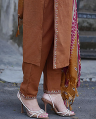 Beautiful Rust Suit Set