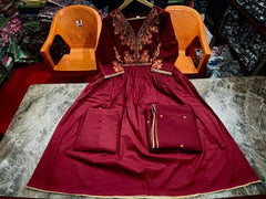 Women Cotton Anarkali set