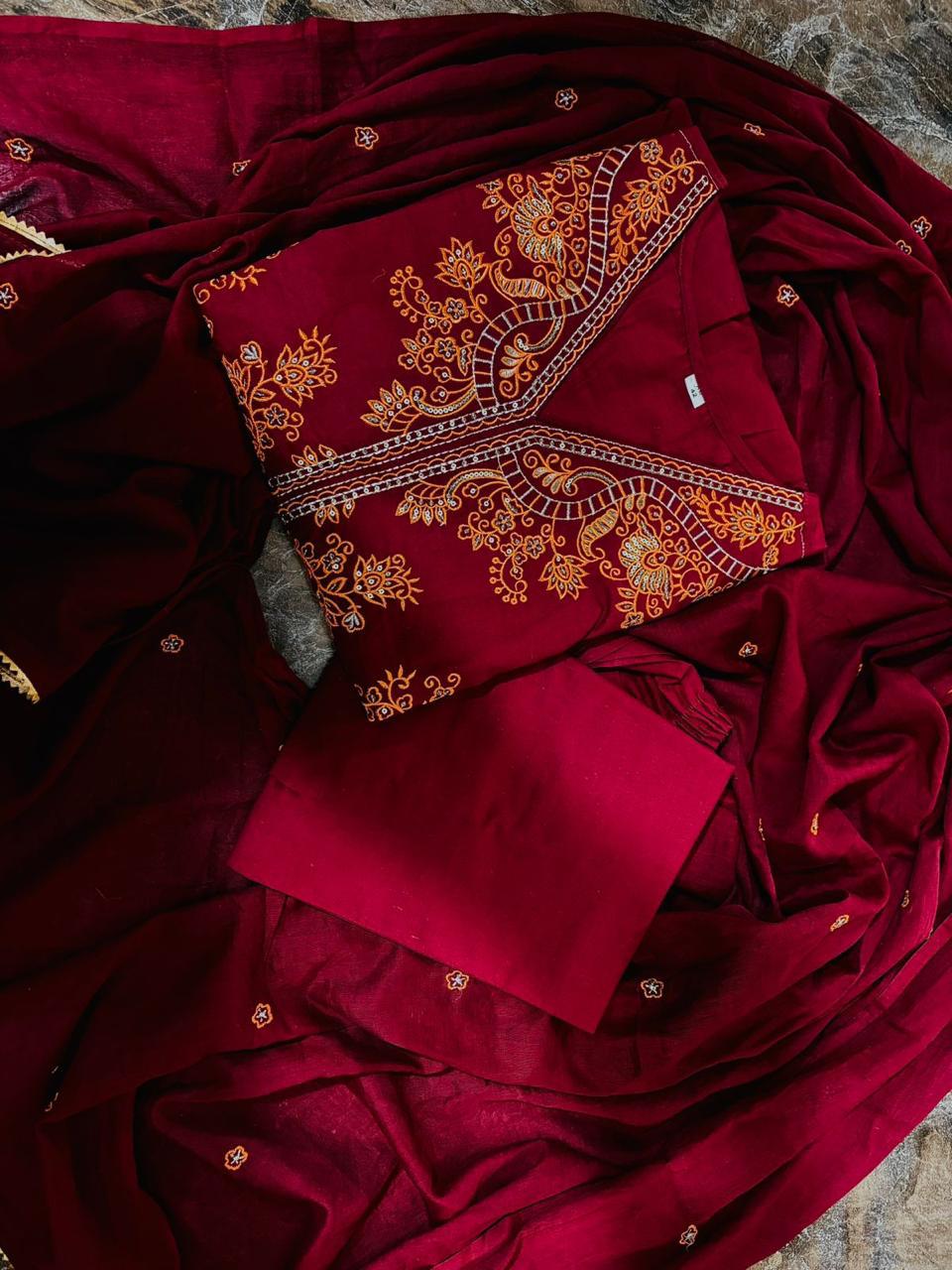 Women Cotton Anarkali set